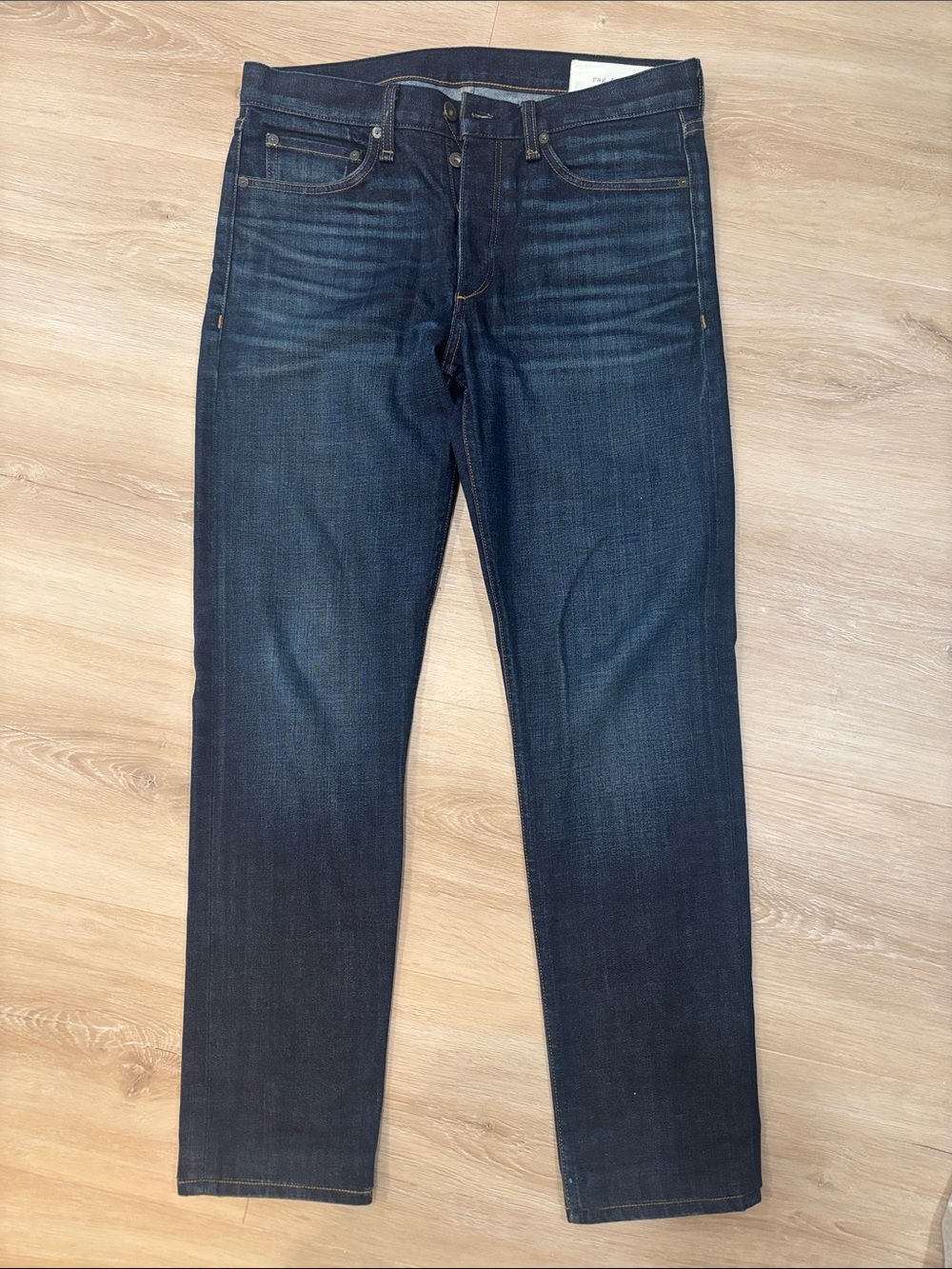 rag & bone Men's Indigo Straight Jeans